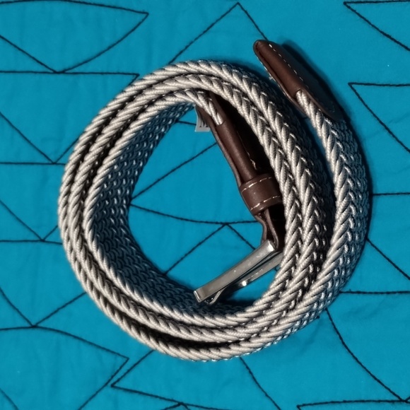 GUC Children's Canvas Elastic Fabric Woven Stretch Braided Belt - Size M - Picture 9 of 9